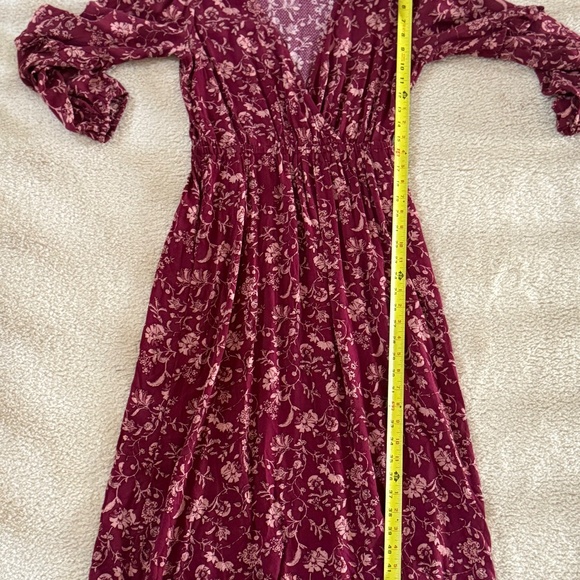 Knox Rose Boho Dress Long Sleeves With Pockets Size XS - Picture 15 of 16